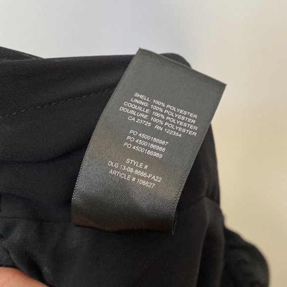 ❗️SOLD❗️Aritzia Sunday Best Black Strappy Scala Jumpsuit Size XS - Picture 10 of 10